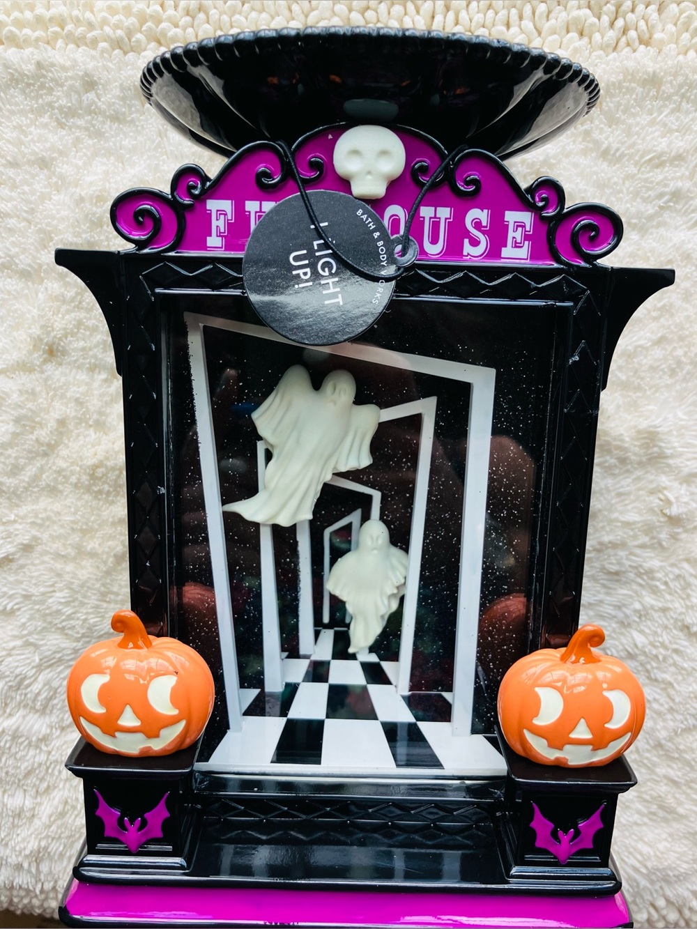Bath and Body Works Funhouse Three Wick Candle Holder